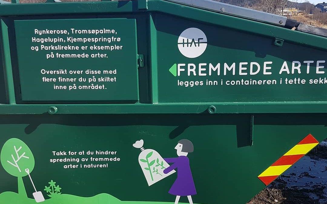 Hageavfallsmottaket midlertidig stengt