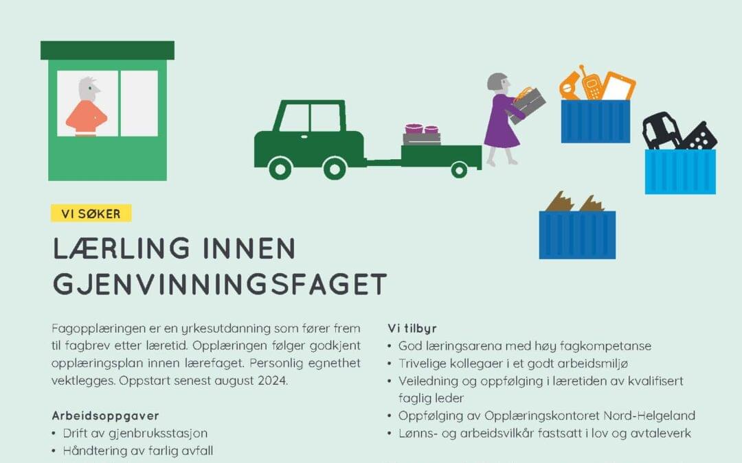 Vi søker nye lærlinger