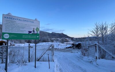 Hageavfallsmottaket stenges