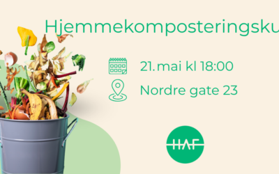 Kurs i hjemmekompostering 21.05.26 kl. 18.00